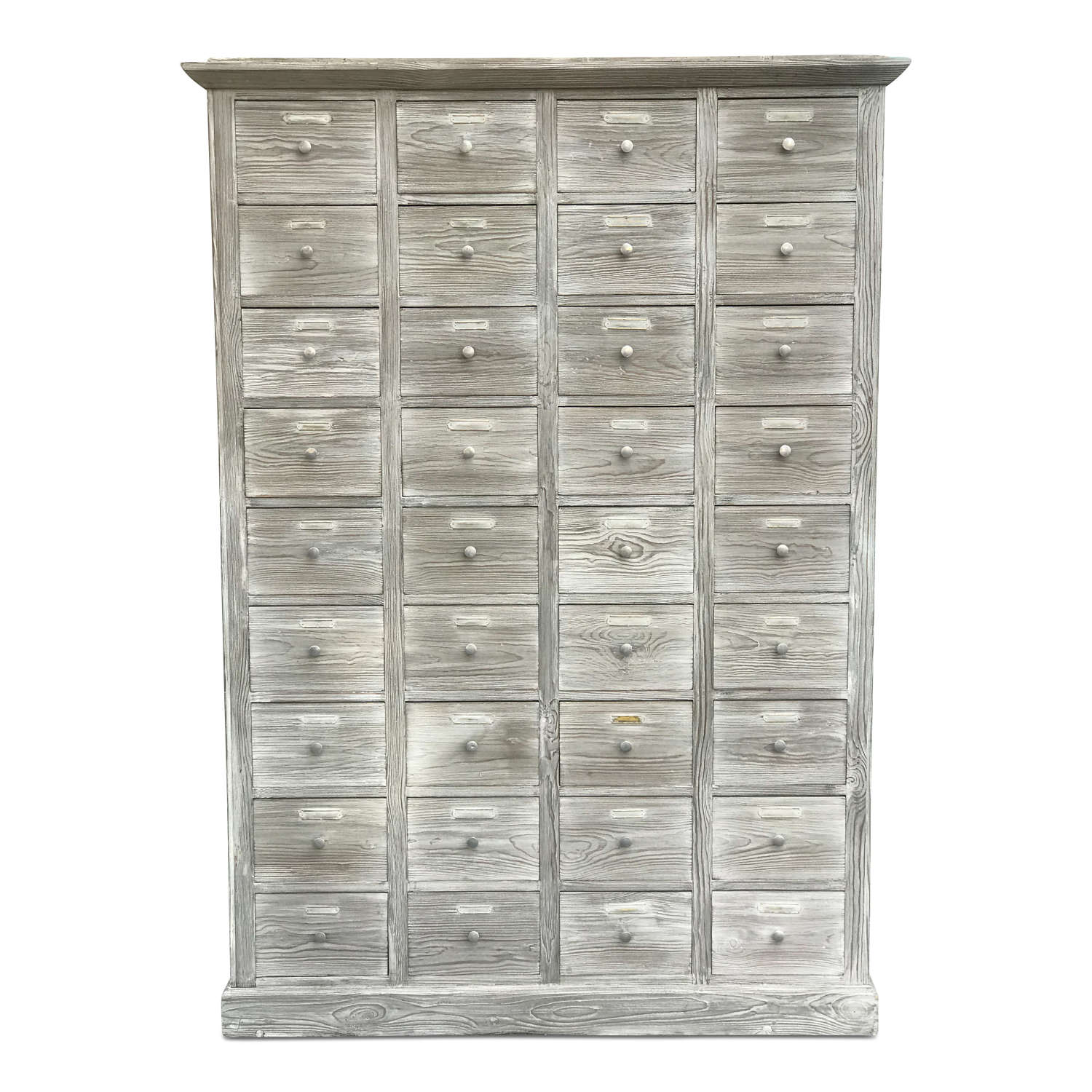 Large 20th Century Bank of Drawers
