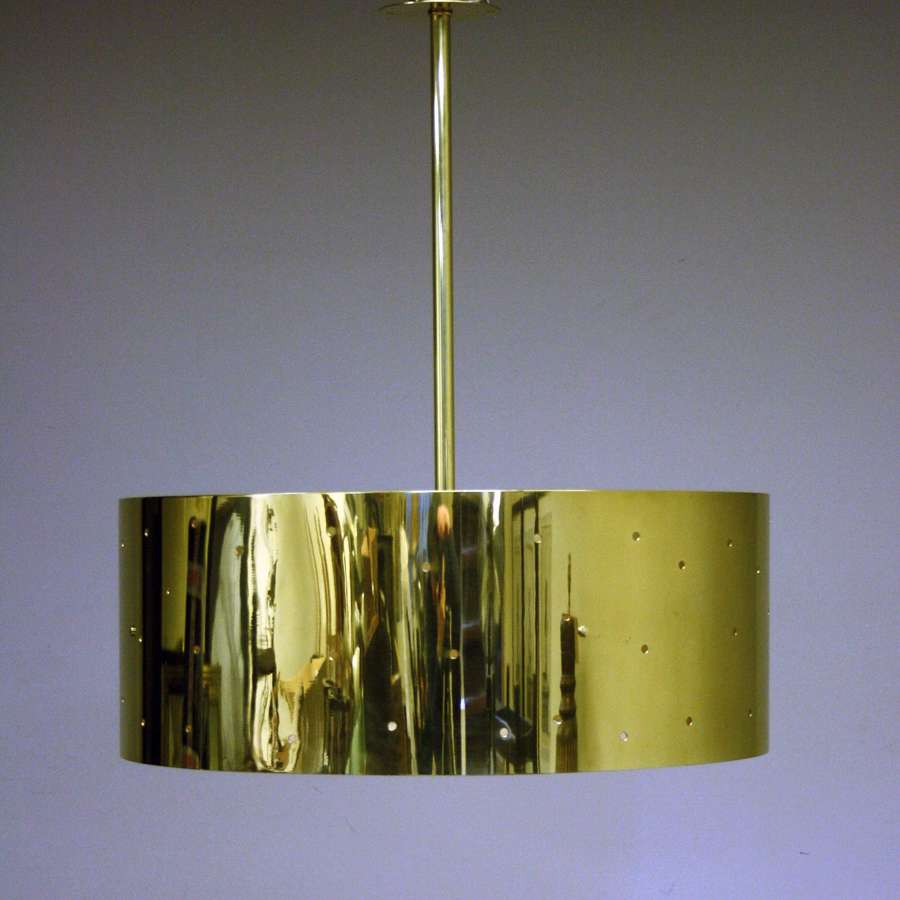 Italian mid century style Cylinder Pendant Light
