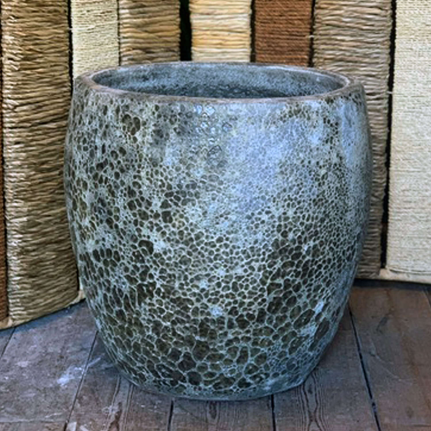 Large Textured Garden Pot