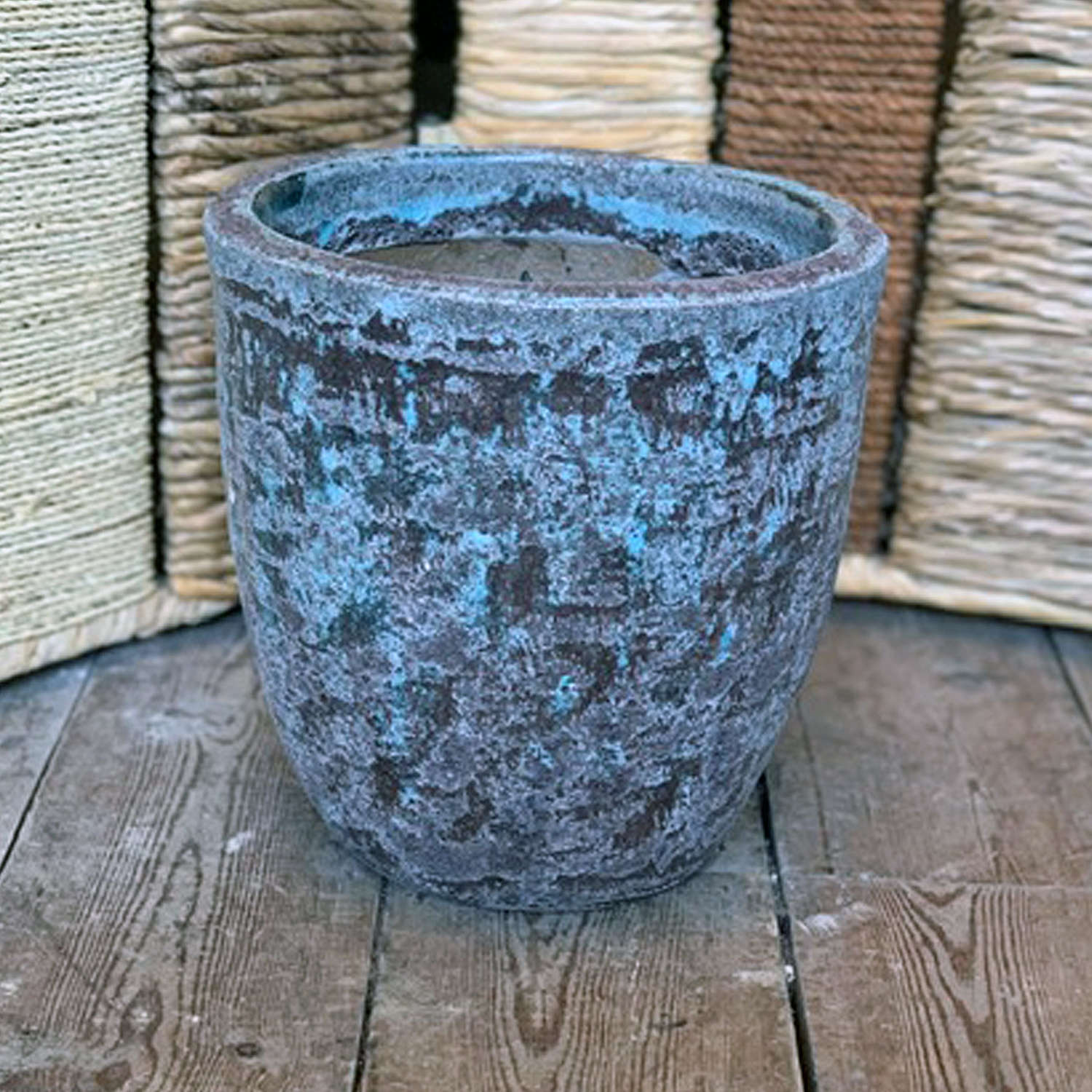 Textured Garden Pot