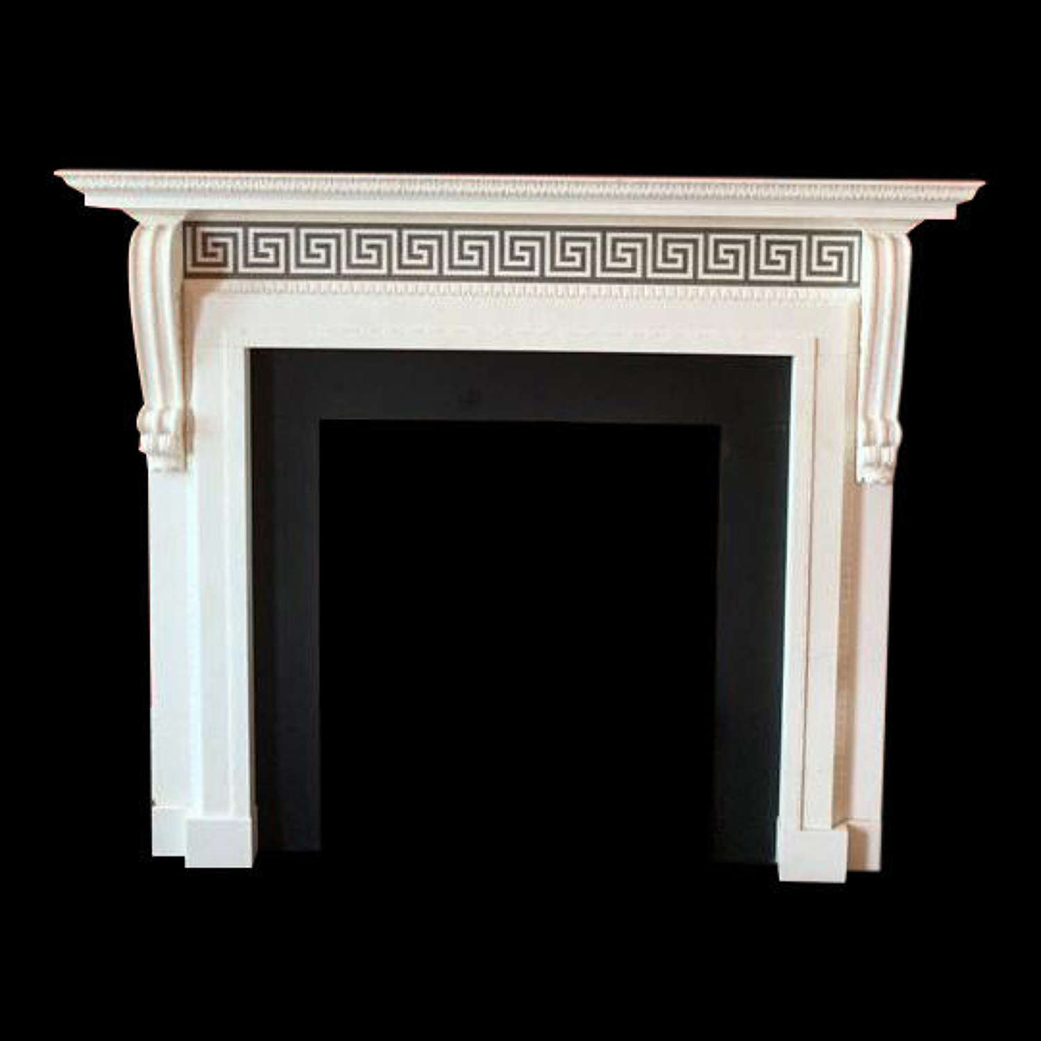 Pair of Georgian Style Chimneypieces