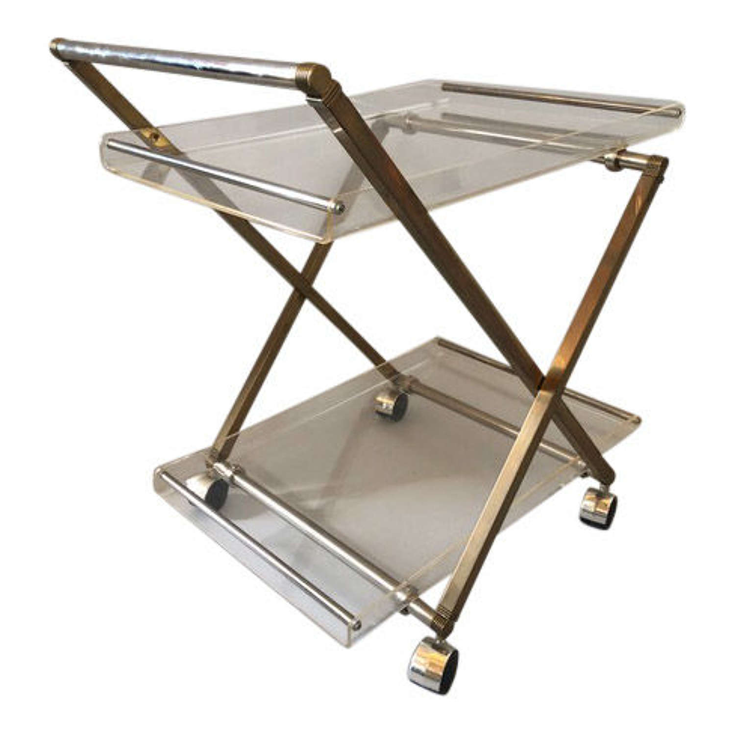 P. Ghyczy Lucite Serving trolley / Serving cart